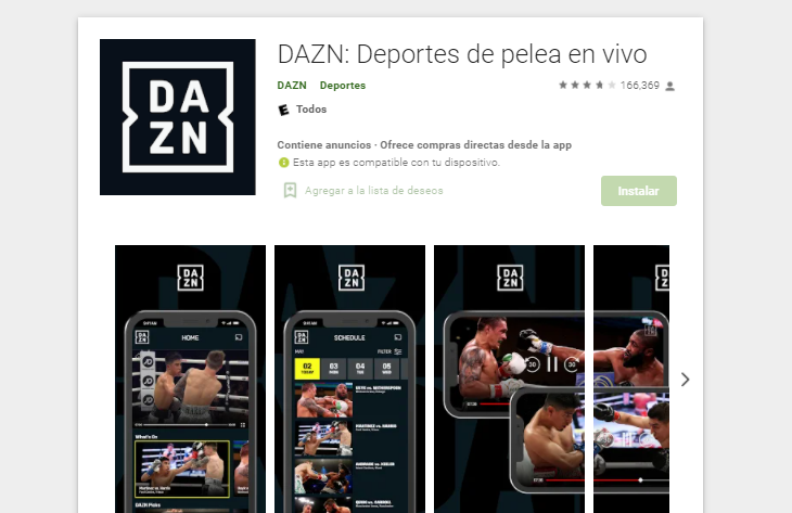 Aplicación de Live Streaming DAZN - Aprende a Usar y Descargar 